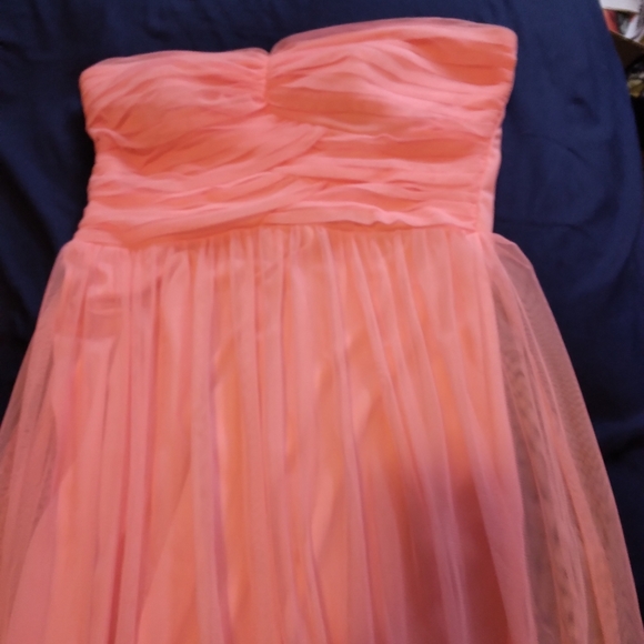 Pink strapless dress - Picture 4 of 5